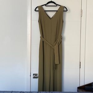 Everlane wide leg jumpsuit with pockets